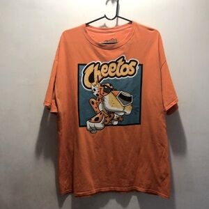 Cheetos orange T-shirt extra large